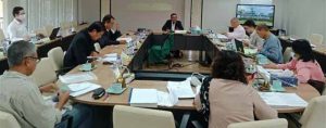 ประชุมคณะกรรมการปรับปรุงหลักสูตรศิลปศาสตรมหาบัณฑิต
